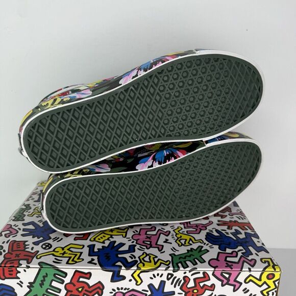 NEW VANS Kenzo x OG Old Skool LX Floral Green True White Men’s Size 9 Rare - Picture 6 of 11